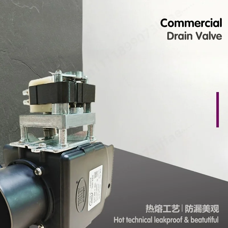 Commercial Washer Drain Valve Solenoid Drainage Replacement Part for Industrial Laundry Washing Machine Accessories