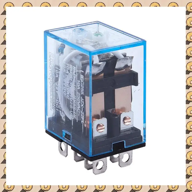 

A003 20X 12 В постоянного тока реле мощности DPDT LY2NJ HH62P-L JQX-13F 10A с разъемом PTF08A