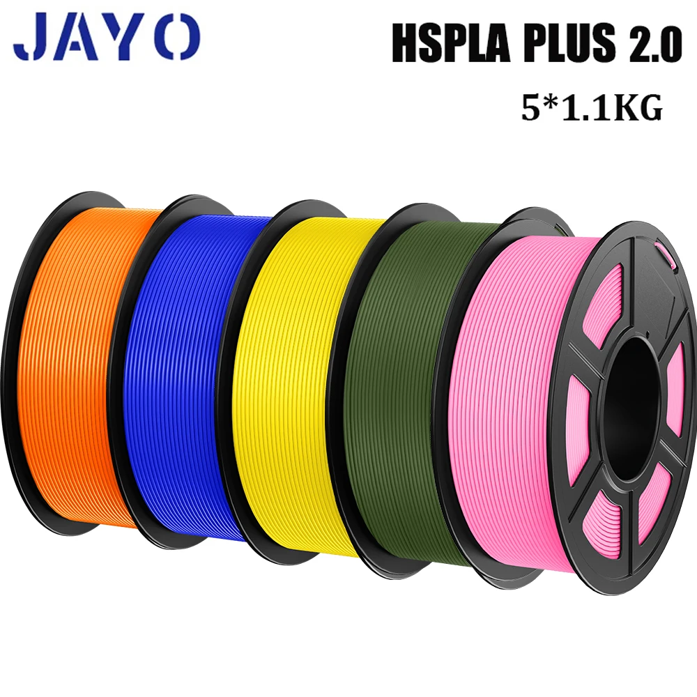 

Филамент JAYO PLA Plus 2.0 для 3D-принтеров, высокоскоростной, 600 мм/с, 1.75 мм, различные цвета, аккуратная намотка