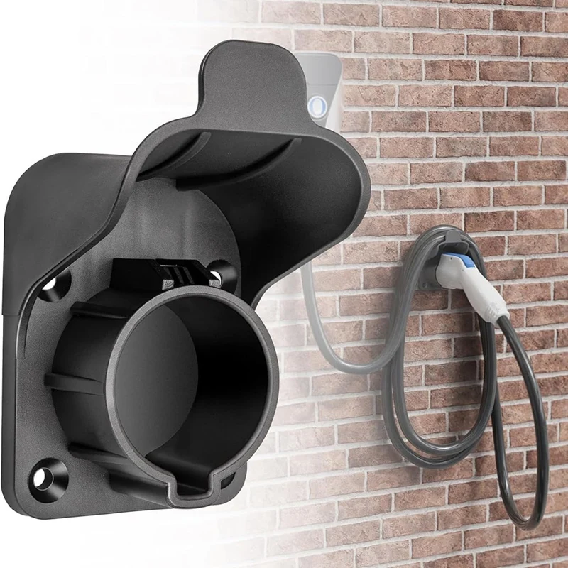 

EV Charger Holder SAE J1772 Charging Cable Organizer for Portable Electric Car Charger Cable Hanger-A21R