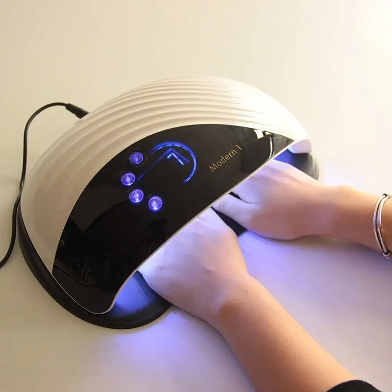 120W High Power Nail Lamp Phototherapy Nail Curing Lamp Nail Light Fast Drying Non-Blackening Home Nail Lamp