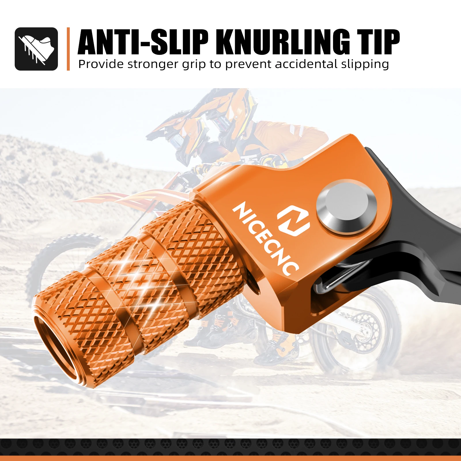 NICECNC For KTM EXC 300 2024-2025 EXC 250 XCW 300 Forged Gear Shift Shifter Lever Folding Tip SX 125 SX 250 XC 250 300 2023-2025 - view 5
