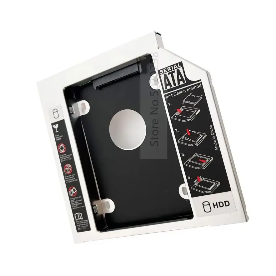 2nd HDD Hard Drive Optical bay Caddy for Toshiba L730 L755 P750 P750D P755 L770 L770D Pro S300 S300-11R Tecra A10 qosmio g50-12u
