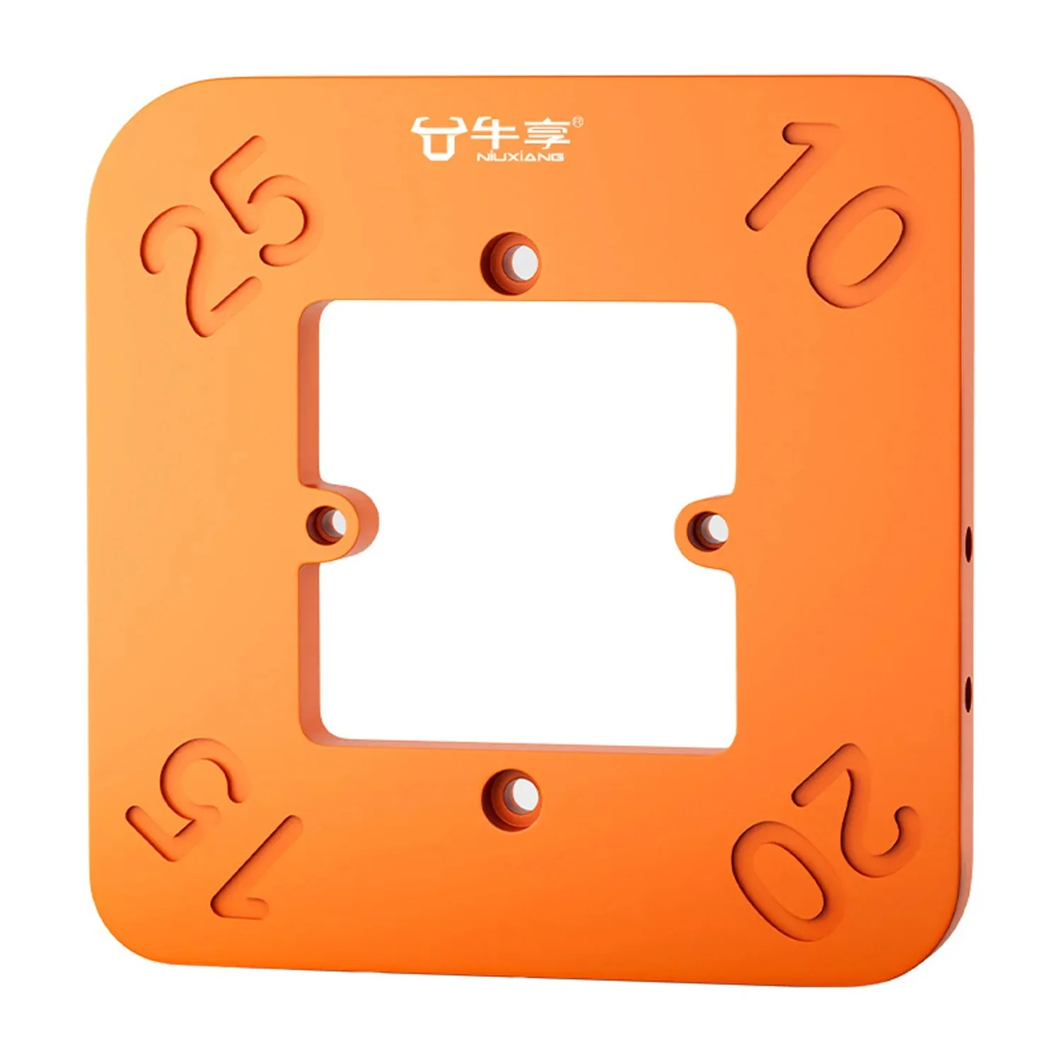 Holzbearbeitungs-Eckradius-Schablonen-Set R10-R50 ABS Bogenfräsführung Gebogenes Eckenrundungswerkzeug für Schrankmöbel – Detail 6