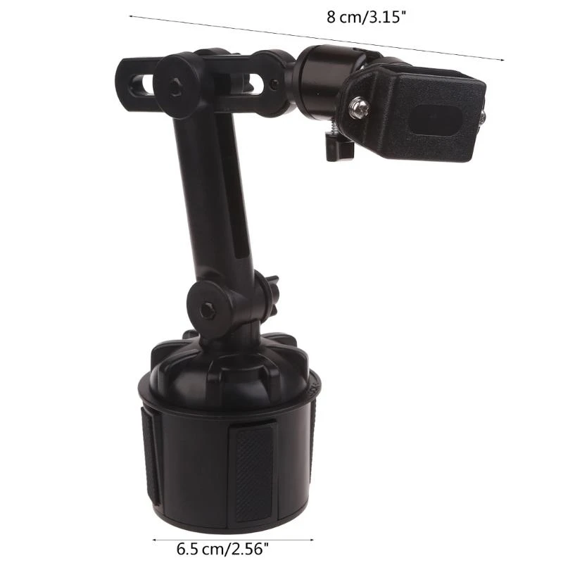 62KA Radio Radio Stand Car Carie Talkie حامل لـ UV5R Yaesu Universal Cup Auto Cup Mount Bracket