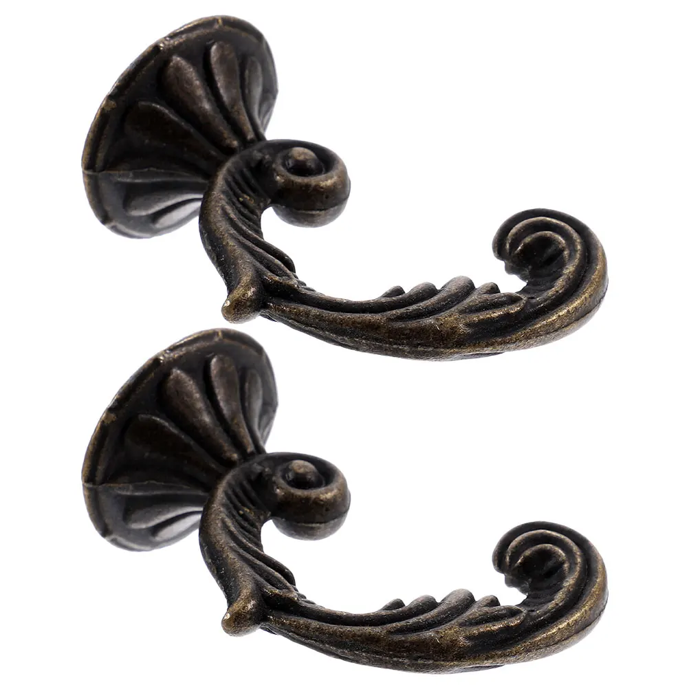 

Wall Hook Zinc Alloy Vintage Design Strong Single Hole Hanger for Bathroom Coat Clothes Bag Towel Decorative Hooks Rustic Style
