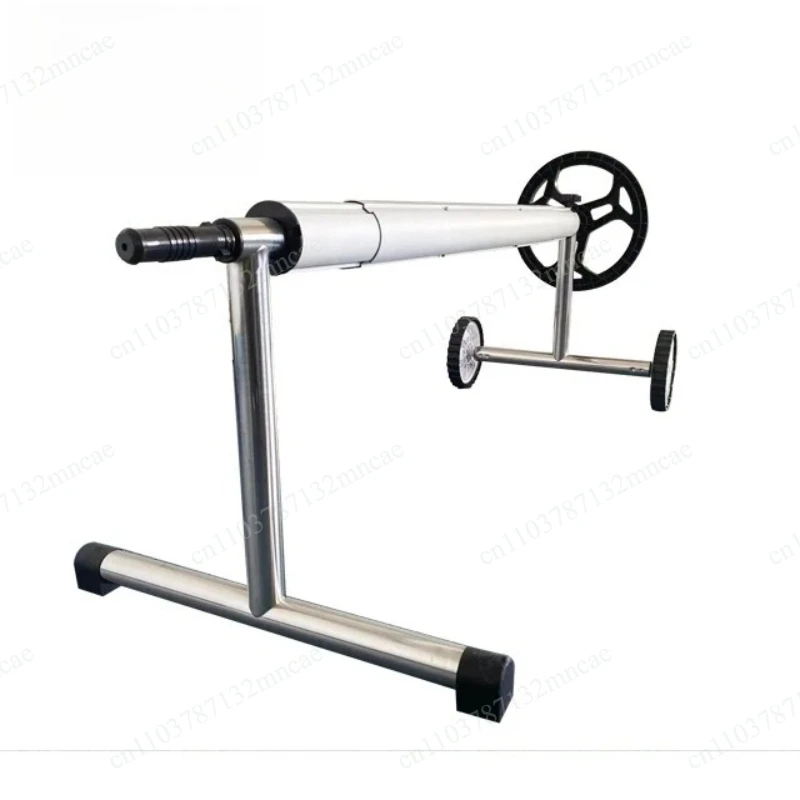 Commercial Stainless Steel Custom Size Pool Cover Roller Reel Ground Pool Solar Cover Reel