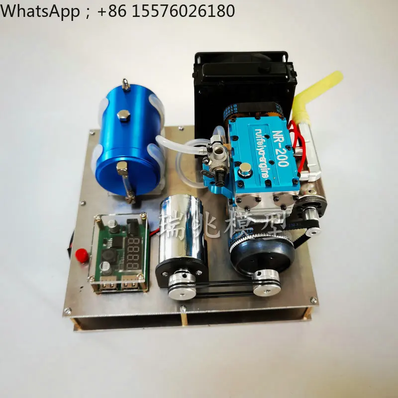 Engine Engine In-line twin-cylinder 2-cylinder NR-200 methanol fuel water-cooled generator mobile phone charging