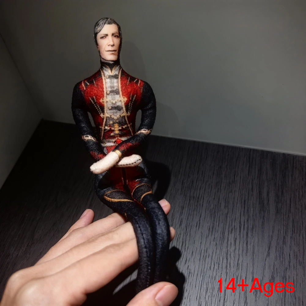 Game Astarion Gale Cosplay Doll Abstract Slender Twistable Plush Cotton Doll Adult Collection Room Decoration