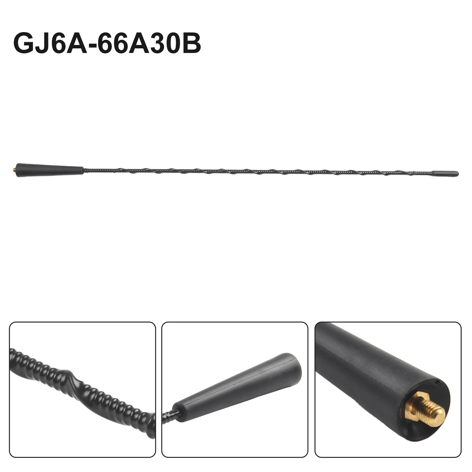 Aerial Radio Antenna Mast Accessories GJ6A-66-A30B Parts Replacement 1 Pc 1x For Mazda 3 2004-2006 For Mazda 6 2003