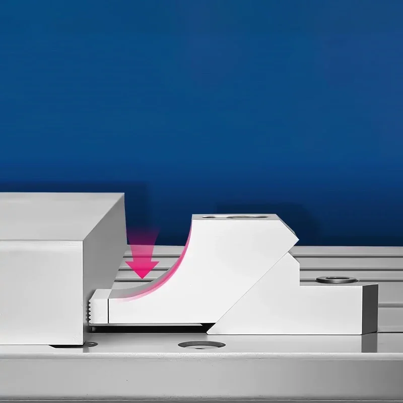 M8 OK Multi-function Anti Warping Station Vice Frog Clamps Flat End Bench Vice Fixturing CNC Side Fixture Workholding Fixturing