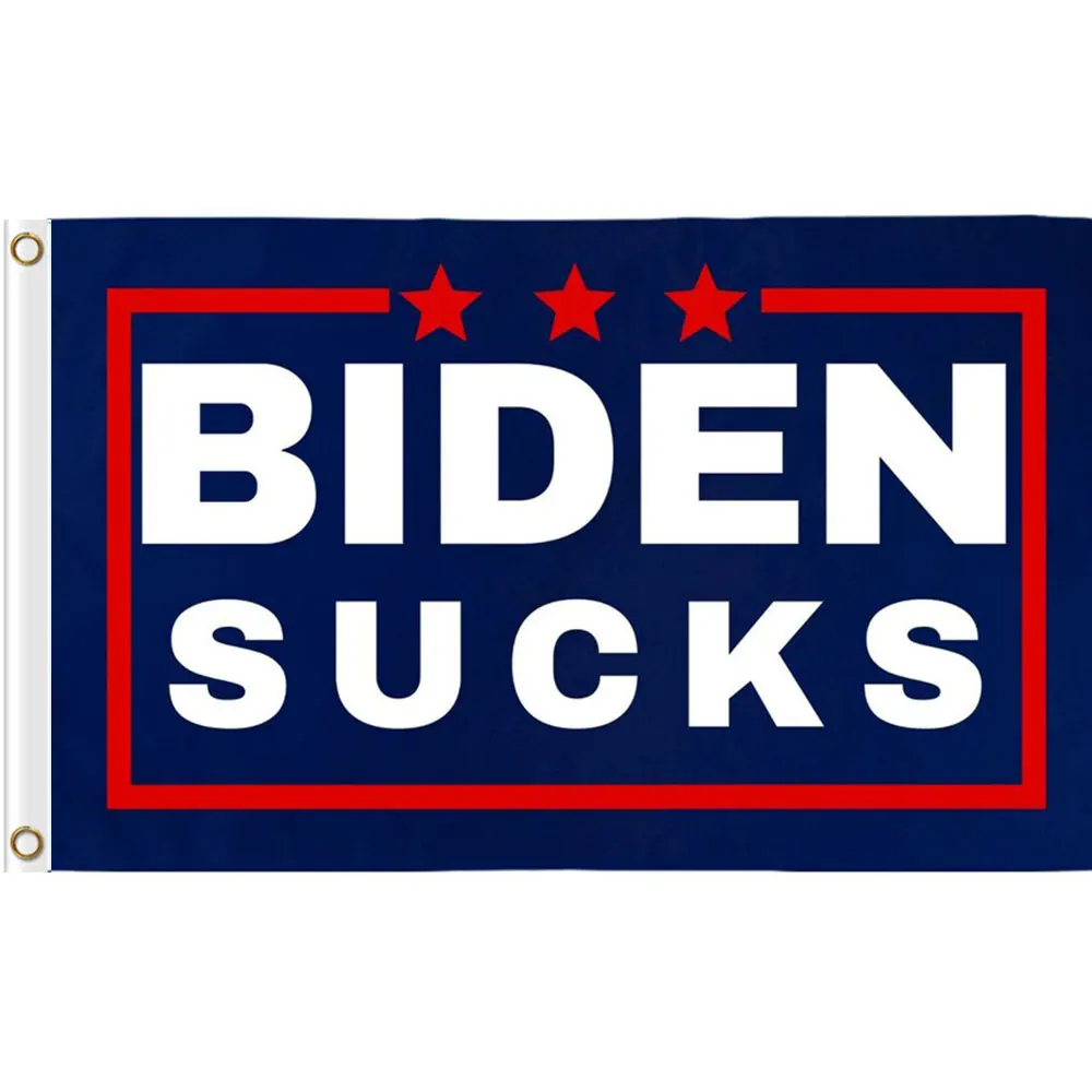 Custom Flag  90x150cm Joe Biden Sucks 3x5 ft Flag