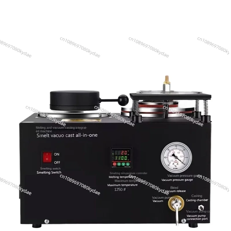 1-3kg Three in One Jewelry Casting Machine Vacuum Melting Equipment Refined Precious Metal Jewelry Casting Tools 220V/110V 1800W