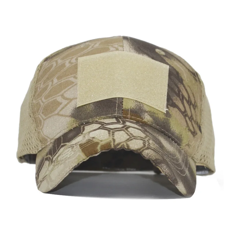 Military Enthusiast Outdoor Python Pattern Camouflage Mesh Men s Tactical Baseball Cap Special Forces