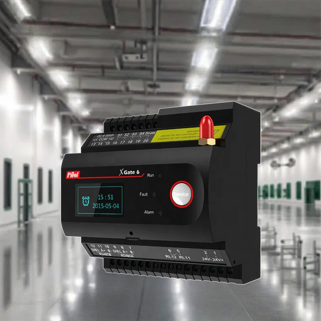 

XGate6 Smart Gateway with 2 Ethernet Port Din Rail-Mounted Remote Monitoring Pilot Three Phase Communication Over RS485