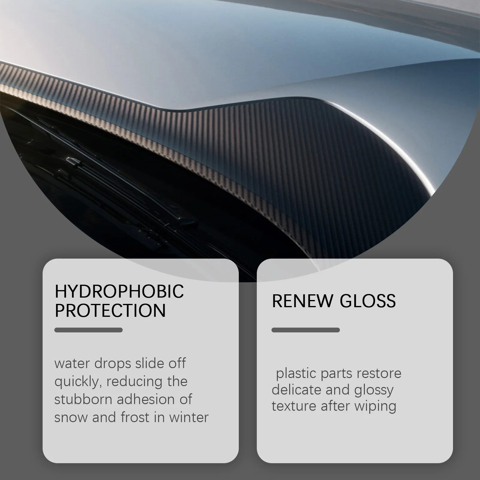 Rayhong 30ml Automotive Plastic Coating Agent Protective Coating Agent Plastic Refurbishment Gloss Maintenance Coating Agent Set