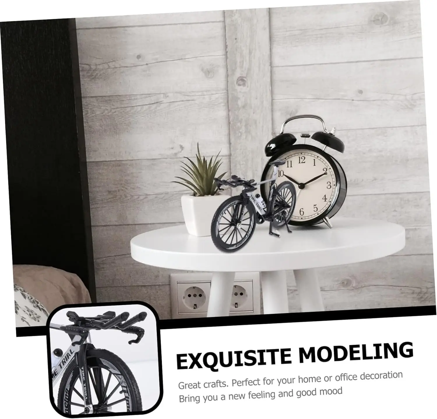 Alloy DIY bicycle model decorations, simulated bicycle model proportions, finger bicycle model, desktop decoration ornaments