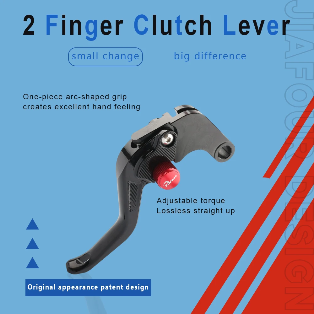 

FIT For CB650R CB650R E-Clutch 2024- CNC Motorcycle Accessories Parts Handle 2 Finger Clutch Levers
