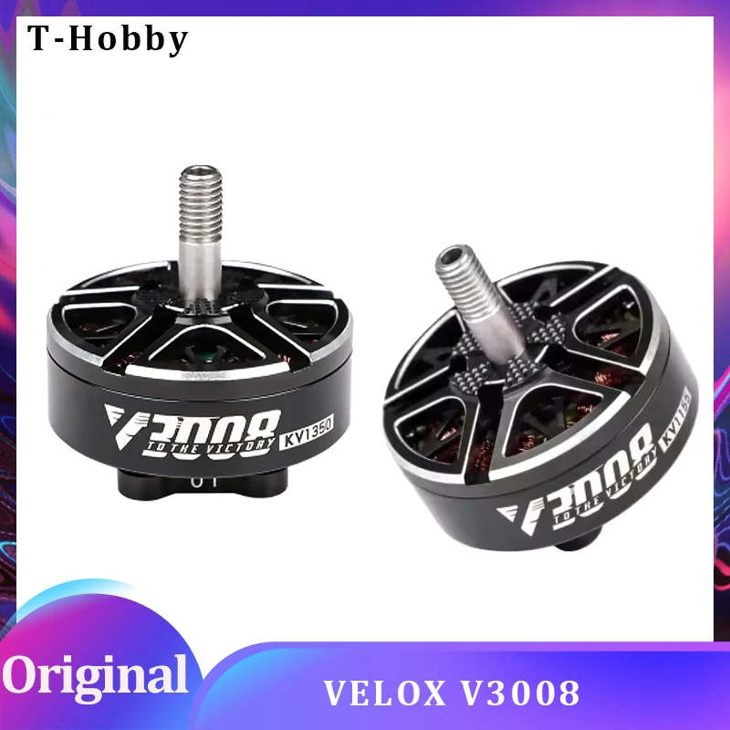 

T-HOBBY V3008 1155KV/1350KV/1500KV Motor for RC Multirotor X-Class FPV Freestyle 7-8 Inch Long Palette Cinelifter Drones