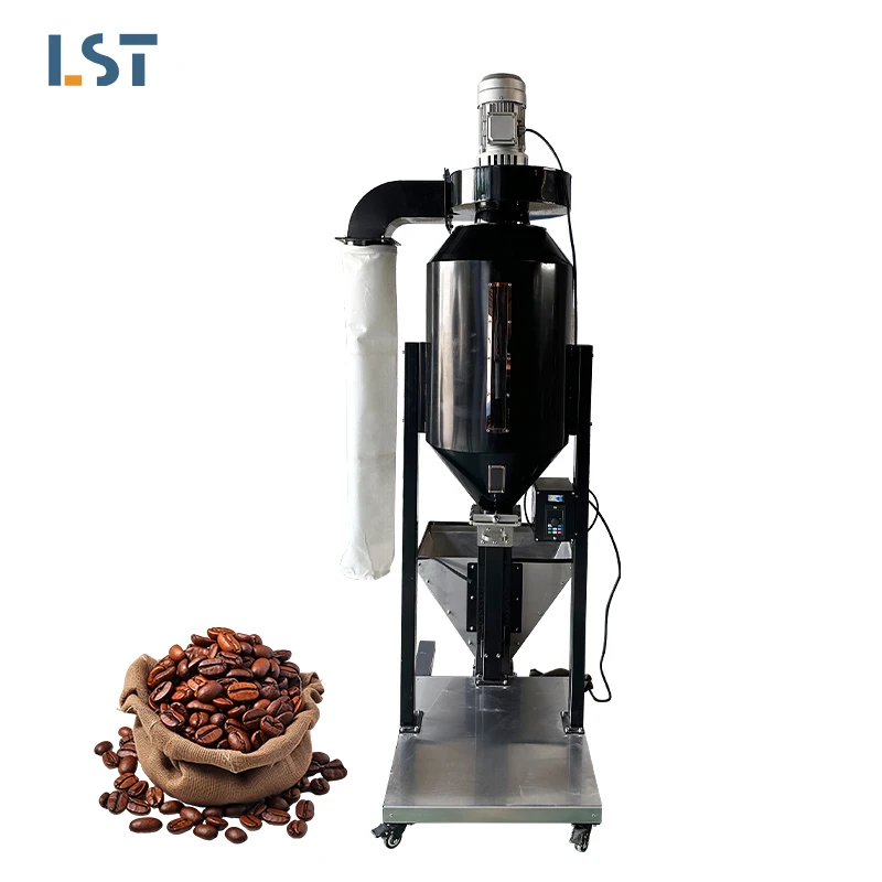 5Kg15kg 60kg stainless steel coffee bean decontamination machine high efficiency stone removal seed decontamination machine