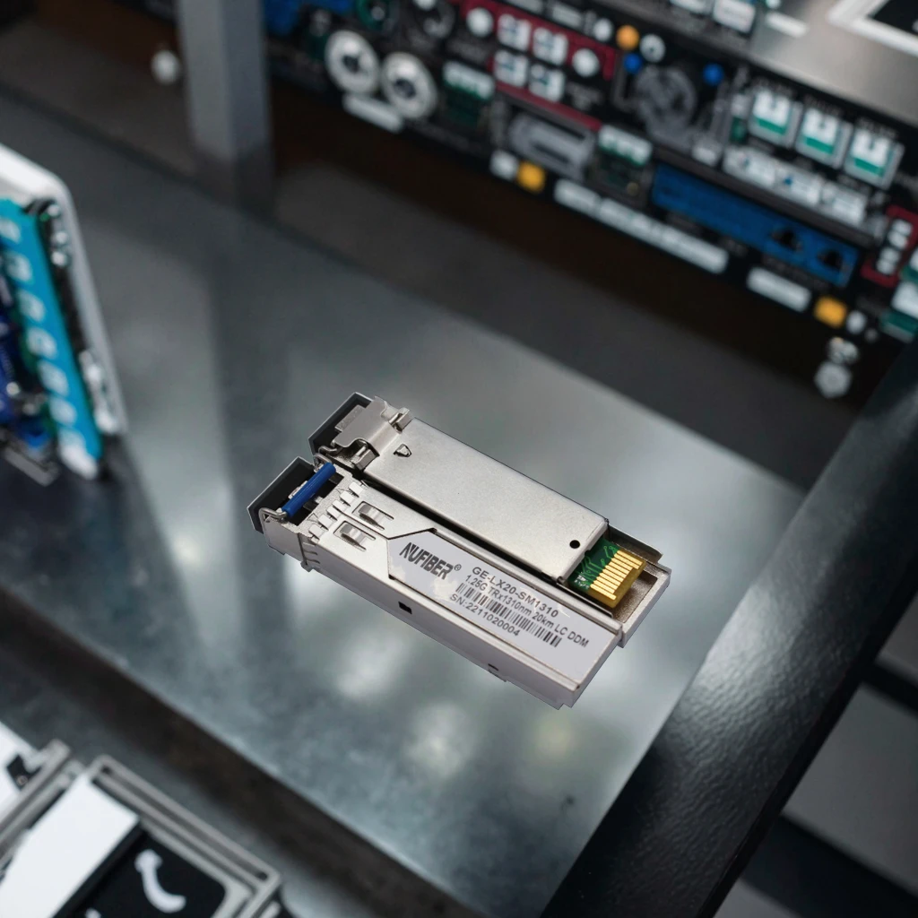 2PCS SFP-GE-LX-SM1310 Sfp 125g 20km 1310 SMF Single Mode LC Sfp 20km 1G Optical Module