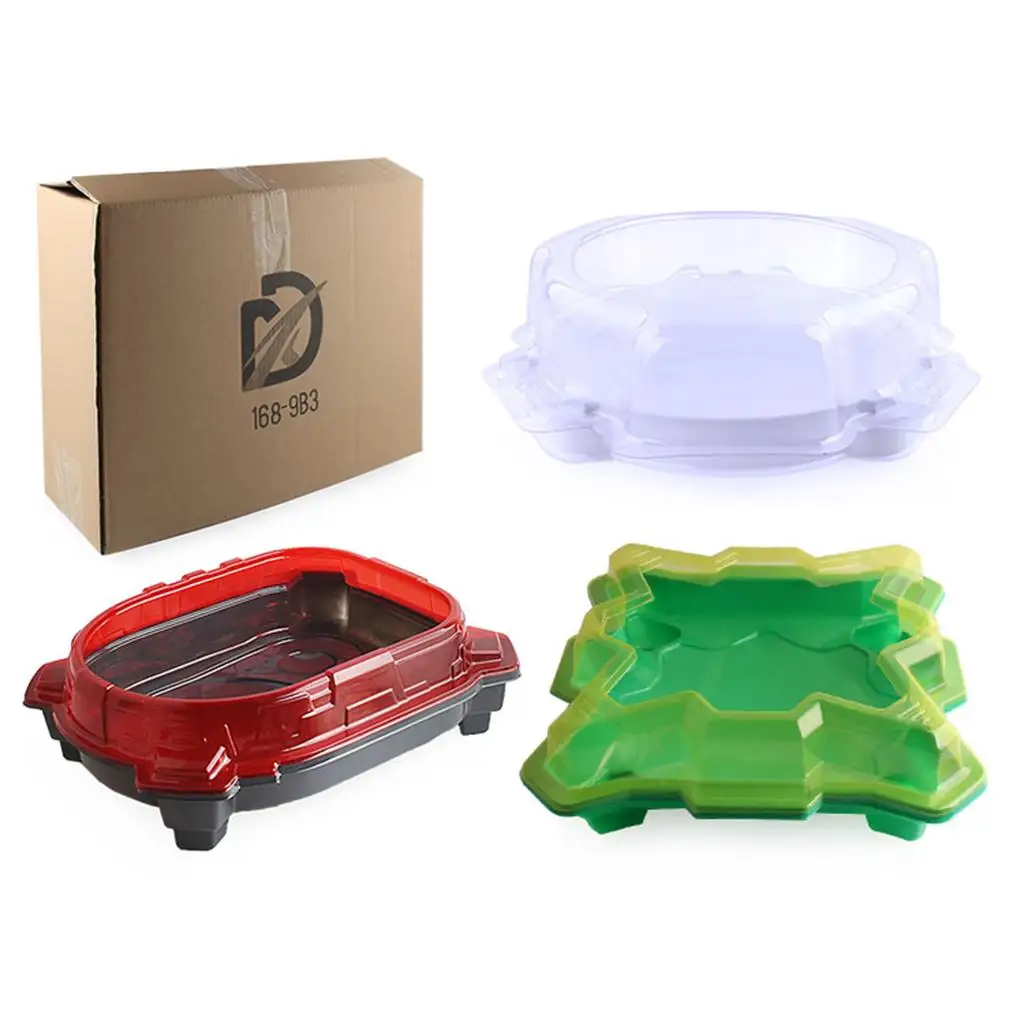 Burst Gyro Top Stadium Plate Toys for Kids Birthday Gift