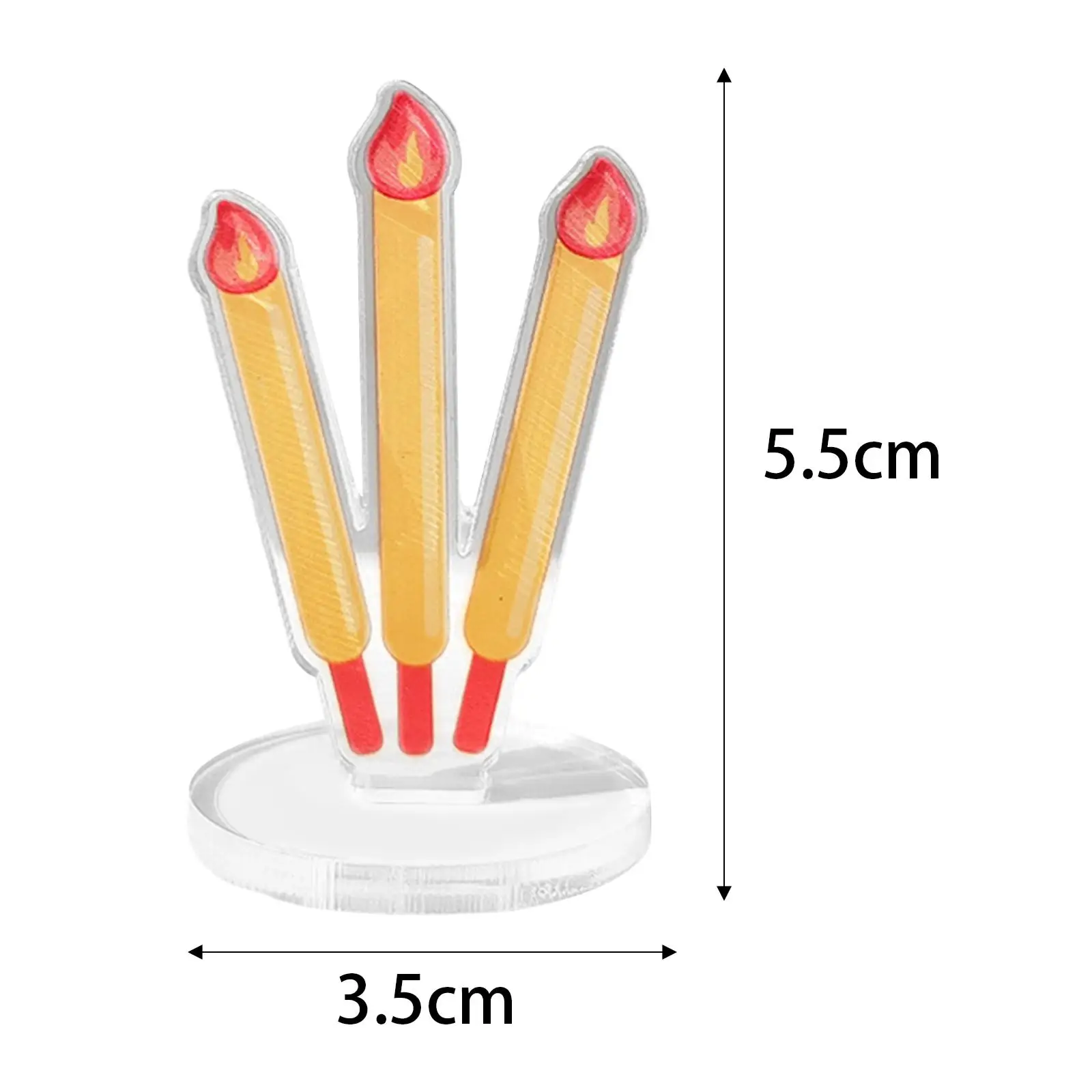 Unique Acrylic Plaque Collectible Statue for Home Decoration Desk Shelf Table Centerpiece Creative Ornament Gift