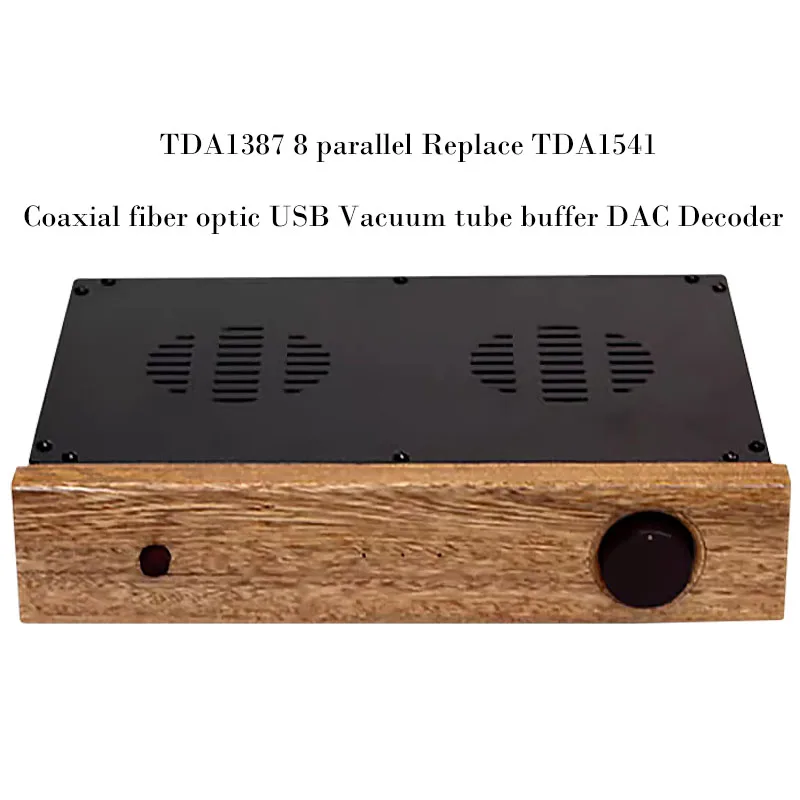 AOSIBAO TDA1387 8 paralleling Replace TDA1541 Audio Decoder Coaxial fiber optic USB 5670 Vacuum tube Buffer DAC Decoder