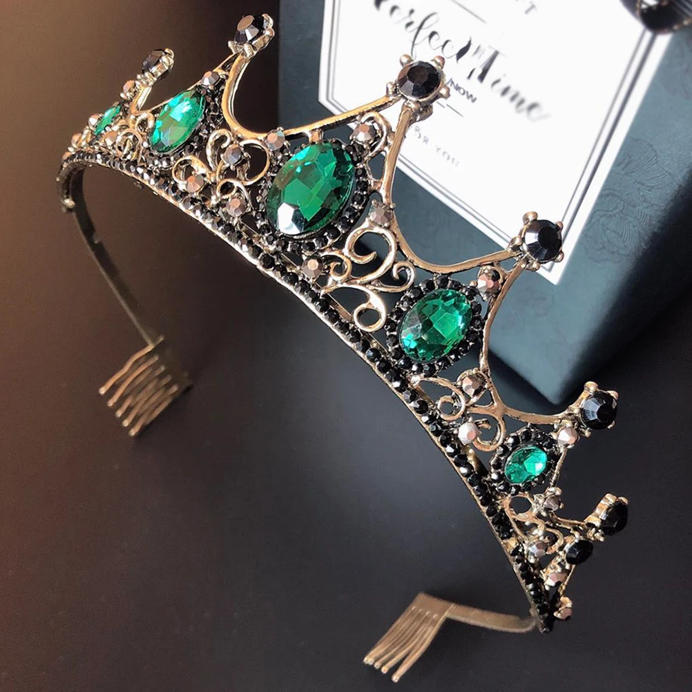 

Rhinestone Hair Photography Accessories Crown Elegant Wedding Headdress Fashion Headwear Photography Accessories Bride
