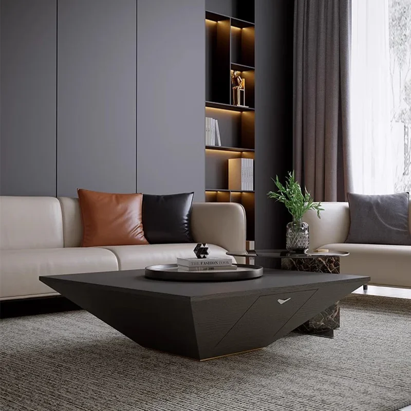 Living Room Coffee Tables Wood Modern Design Storage Design Coffee Tables Computer Desk Tavolino Da Salotto Home Furniture