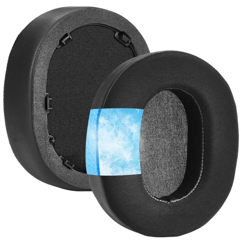 [DTC4]Cooling Gel Ear Pads Replacement Cushions for Sony INZONE H9 II / WH-G910N Headphones