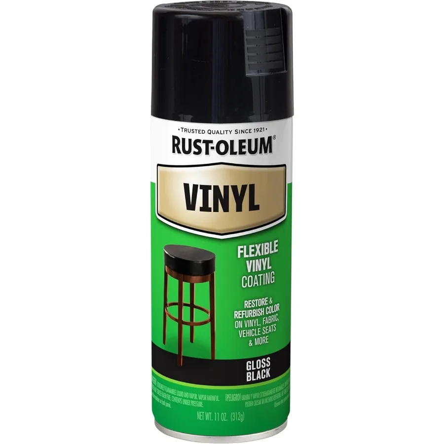رذاذ الفينيل الأسود |   طلاء قماش سريع الجفاف |   لمقاعد السيارة والداخلية والأثاث |   11 أوقية