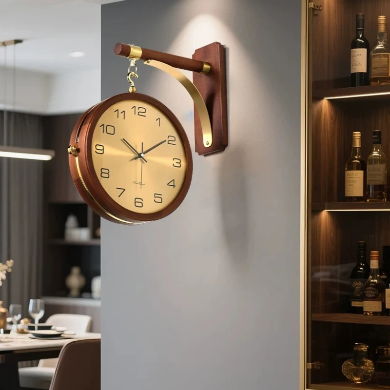 Minimlist Elegant Wall Clook Industerial Large Metal Wall Clook Interior Seating Room Reloj Digital De Pared Home Decoration