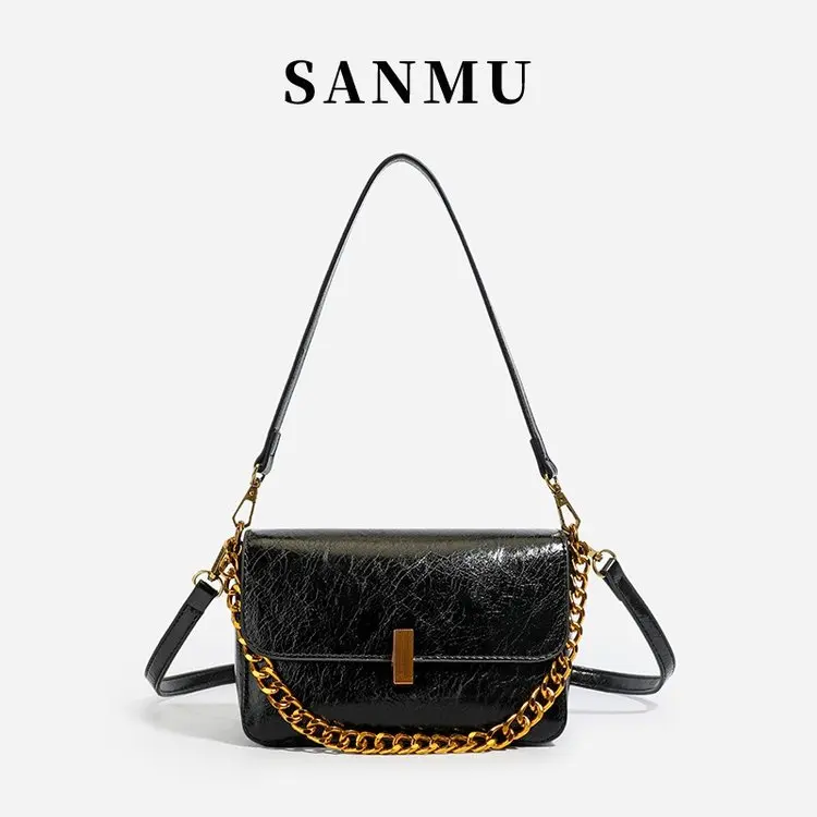 Ladies Designer Diaper Bag Elegant Luxury Leather Tote Large Capacity Fashionable Commuter Minimalist Vintage Shoulder Bag