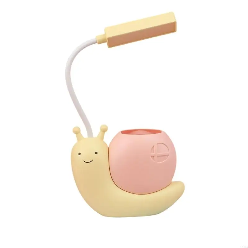 CORA Adorable Table Decorative Lamp with 8 Hours Battery Life, Pen Holders Function And Antislip Base For Student Study