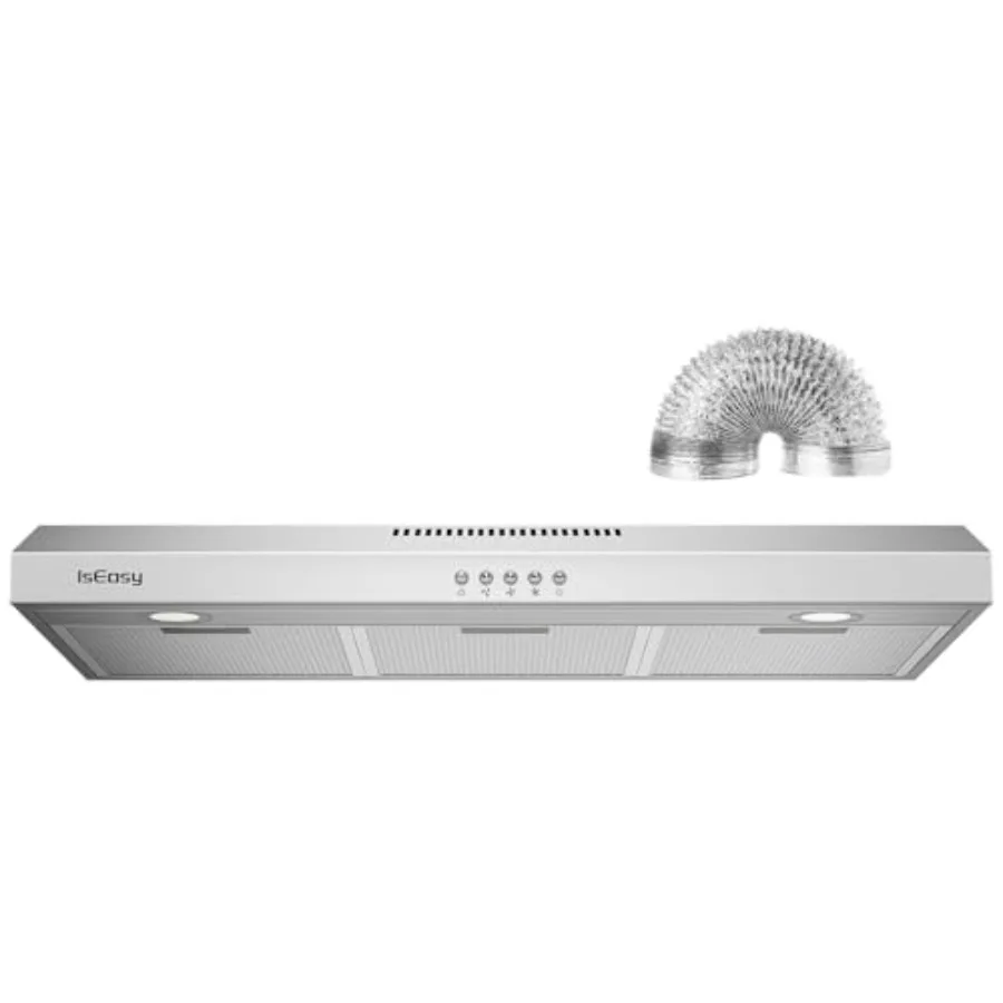 

36-дюймовая кухонная вытяжка под вентиляционное решение для современных кухонь без канала и каналов, трансформируемая конструкция с 3