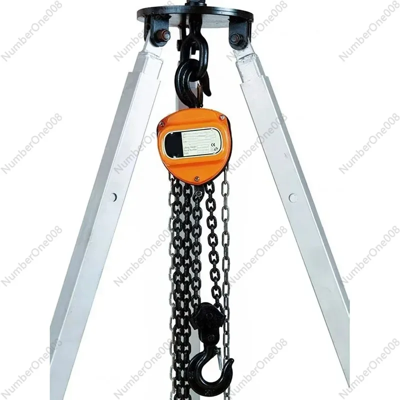 G80 Chain Hoist 1 Ton Manual Inverted Chain Small Crane Lifting 3/6 Meters Lifting Portable Manual Lever Block Lifting Tools