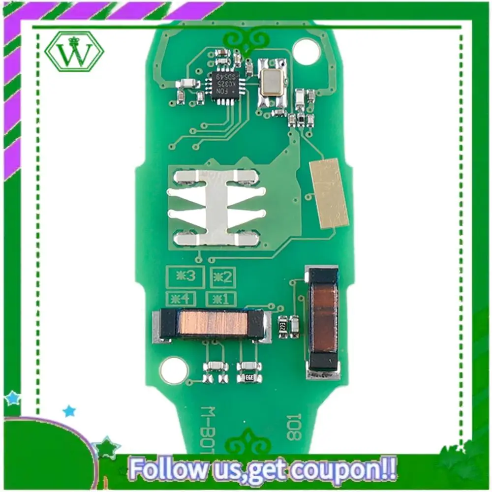 

AC34-Car Smart Remote Key 3 Buttons Fit For Ford Focus C-Max Mondeo Kuga Fiesta B-Max 433Mhz