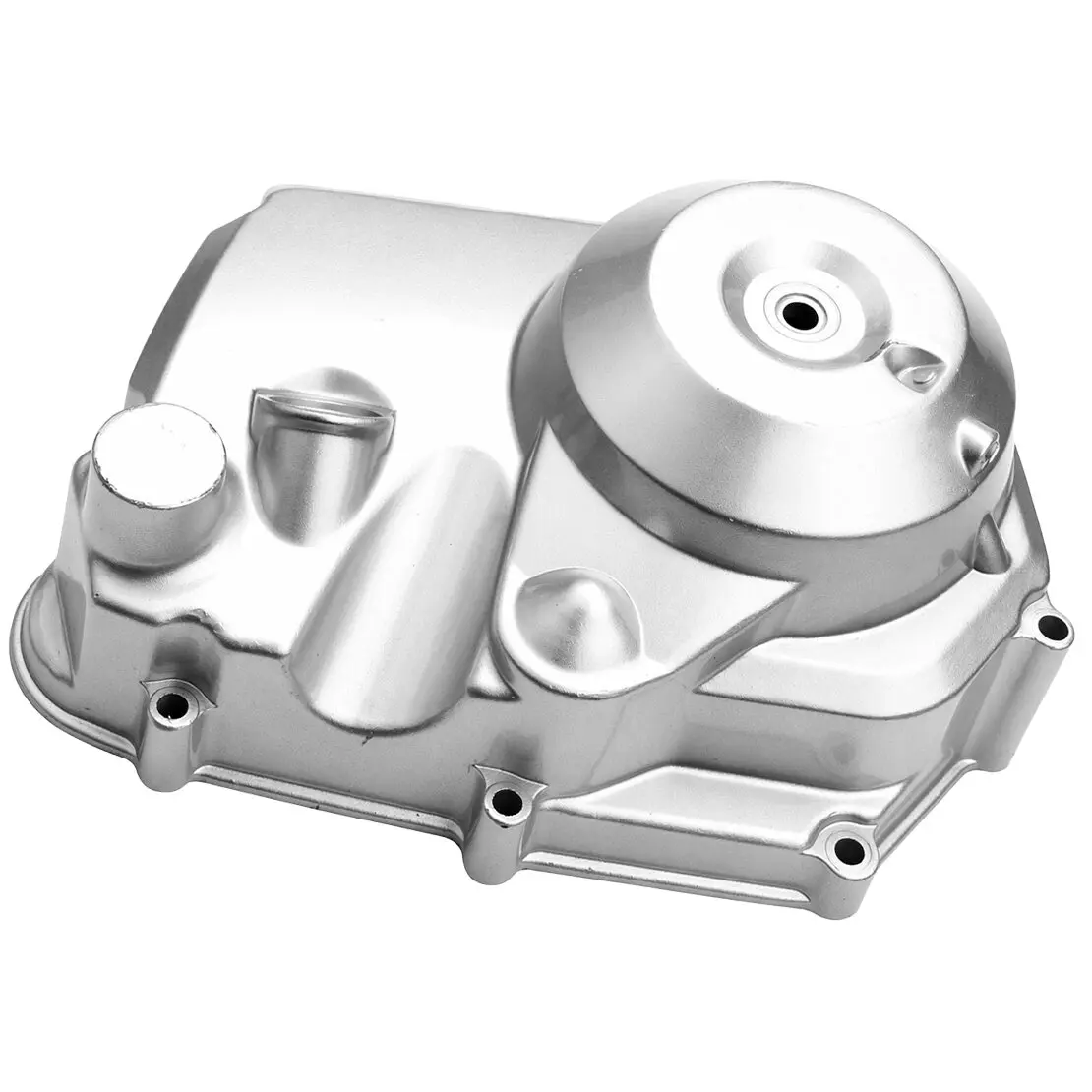 Image of 11330-GW8-690 11330-GAN-770 Motorrad Silberne Kupplungs-Kurbelgehäuseabdeckung Passend für Honda Trail CT70 CRF50 Passport XR50 Z50