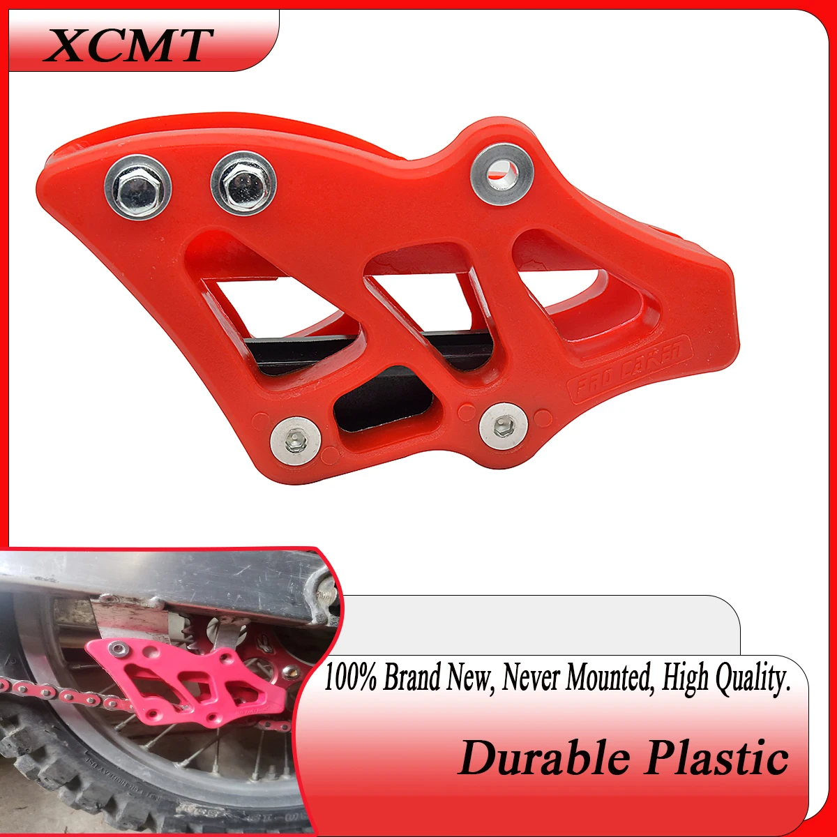 

Motorcycle Plastic Chain Guide Guard For Honda CR125 CR250 CRF250R CRF450R CRF250X CRF450X CRF250RX CRF450RX CRF CR 2002-2021