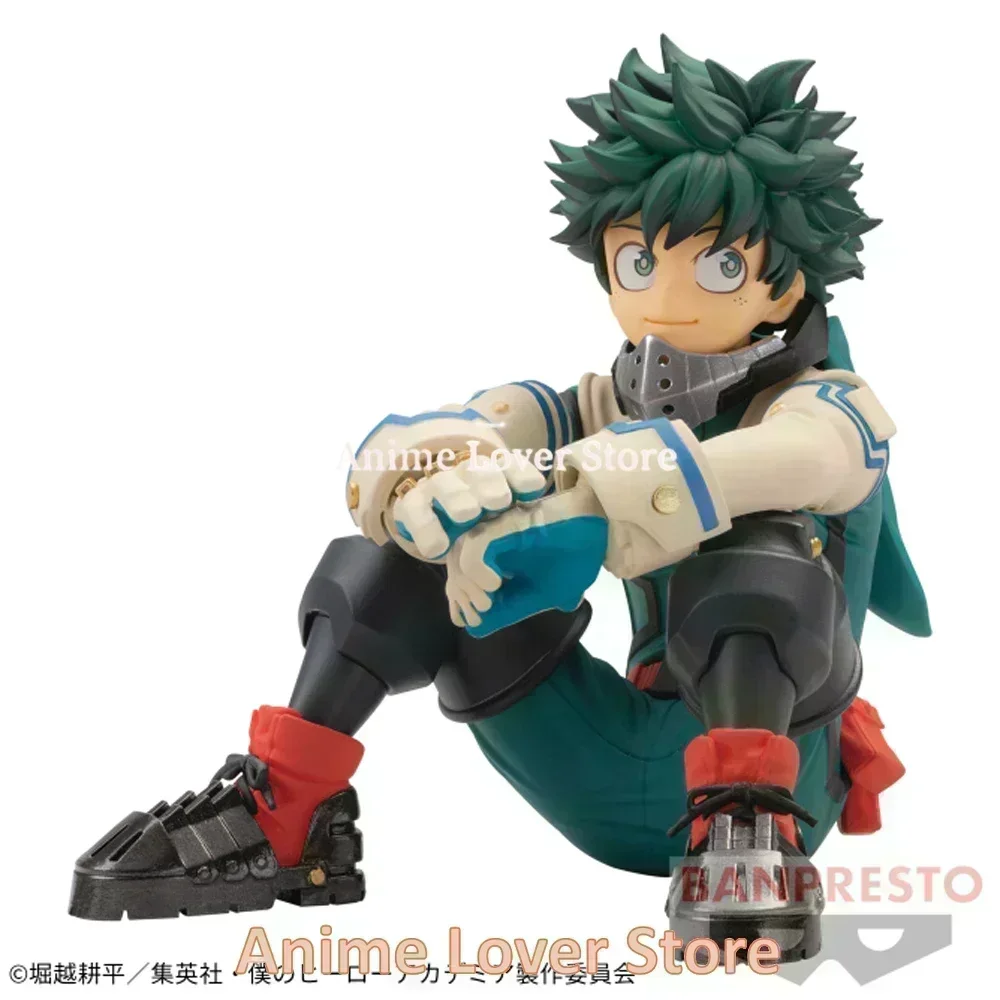 Bandai Original BANPRESTO Break Time My Hero Academia Katsuki deku Todoroki Shoto Himiko Toga Anime Figure Toys for Kids Gift