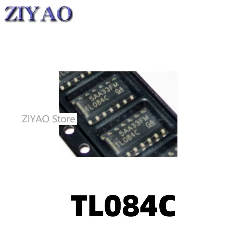 1PCS TL084 TL084C TL084CDT TL084CDR Chip SOP14 Operational Amplifier Chip