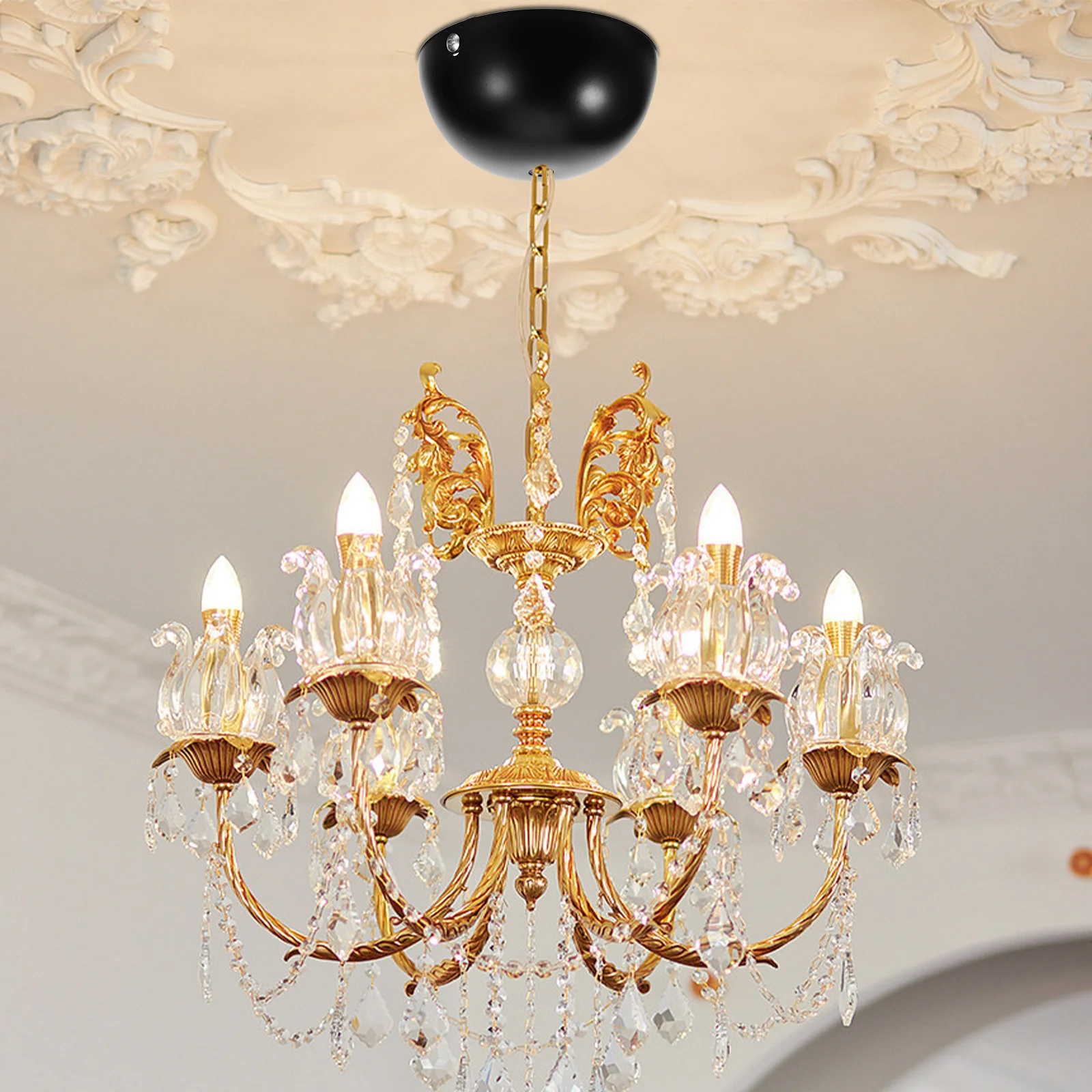 1 مجموعة قلادة الإضاءة مظلة السقف قبة لوحة النحاس الحديد غطاء السقف لوحة تركيب المصابيح تصاعد قوس للمنزل مكتب #5