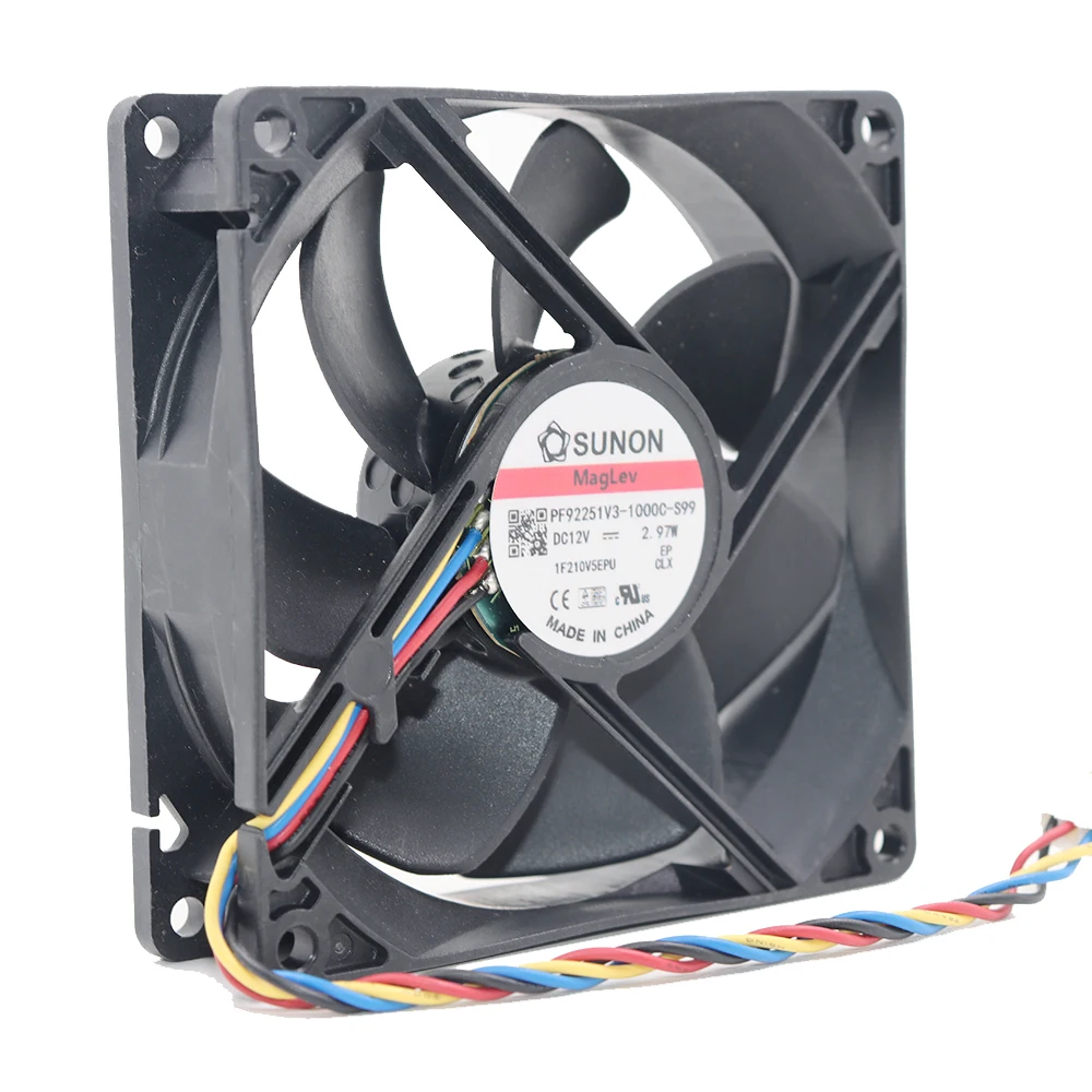 Brand new original PF92251V3-1000C-S99 SUNON standard 9225/12V 4-wire PWM speed regulating fan