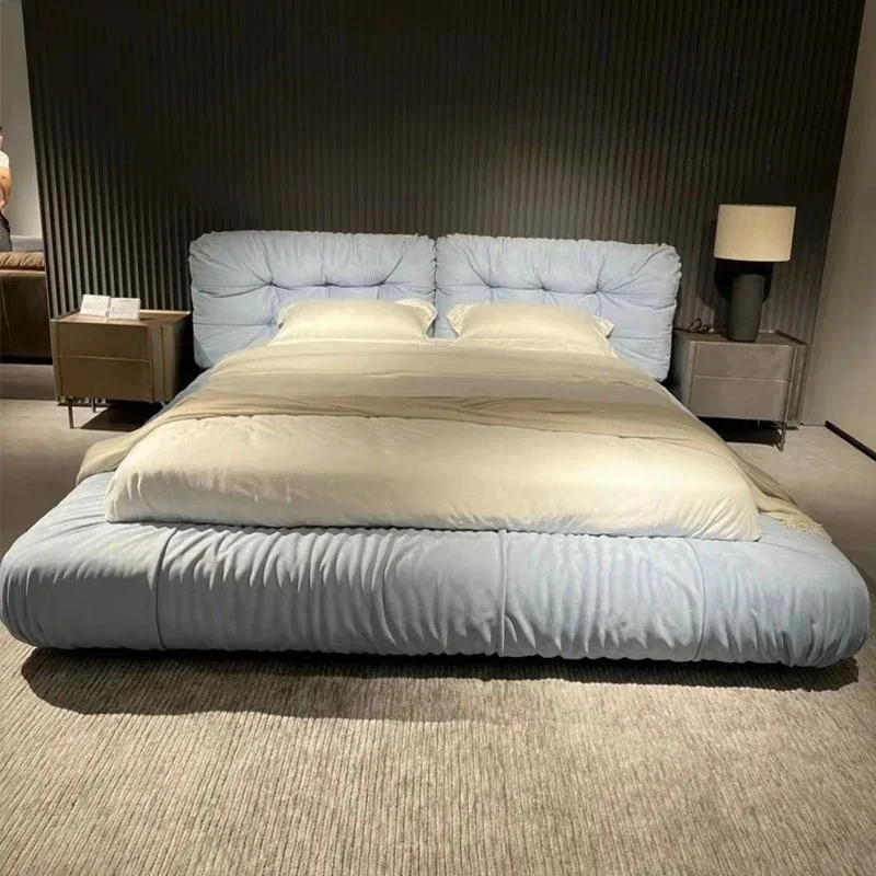 

Простая эстетичная кровать с современным каркасом, удобная, модная, для небольшой семьи, подходит для свадеб