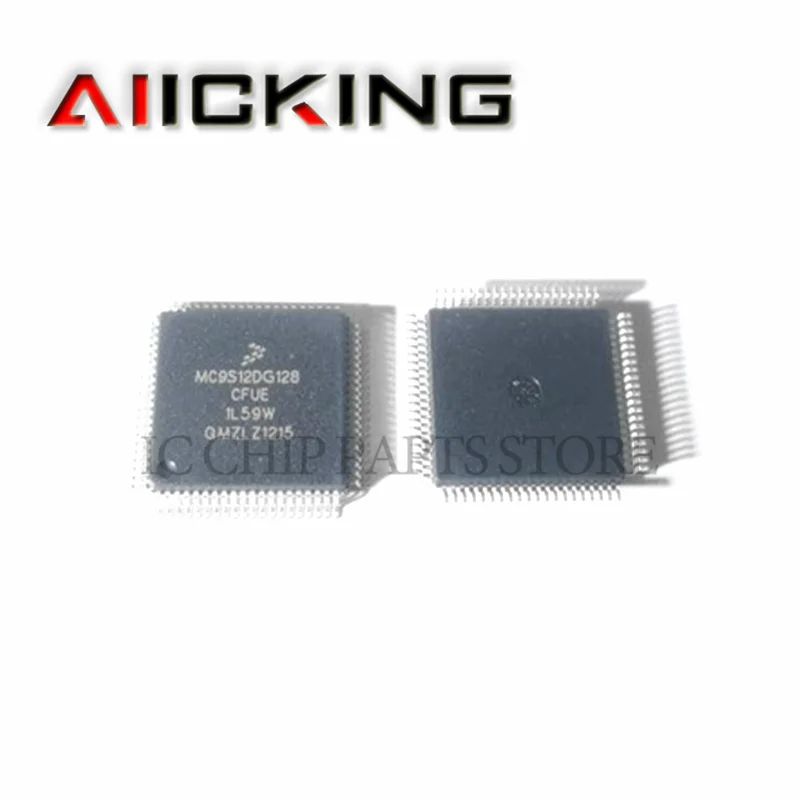 Chip IC Original, 1 unids/lote MC9S12DG128CFUE, PQFP-80 MCU 16Bit HCS12 CISC 128KB Flash 80Pin PQFP, en Stock