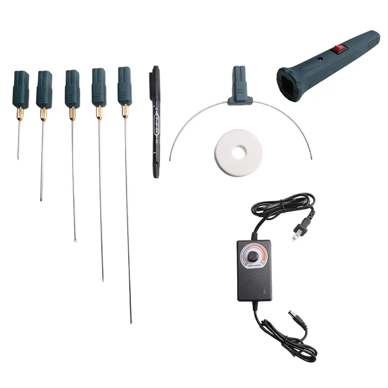 

AC62-Hot Wire Foam Cutter Kit With Temperature Controller,100-240V/24W Electric Cutting For Art Craft EVA Foam Carvingus Plug