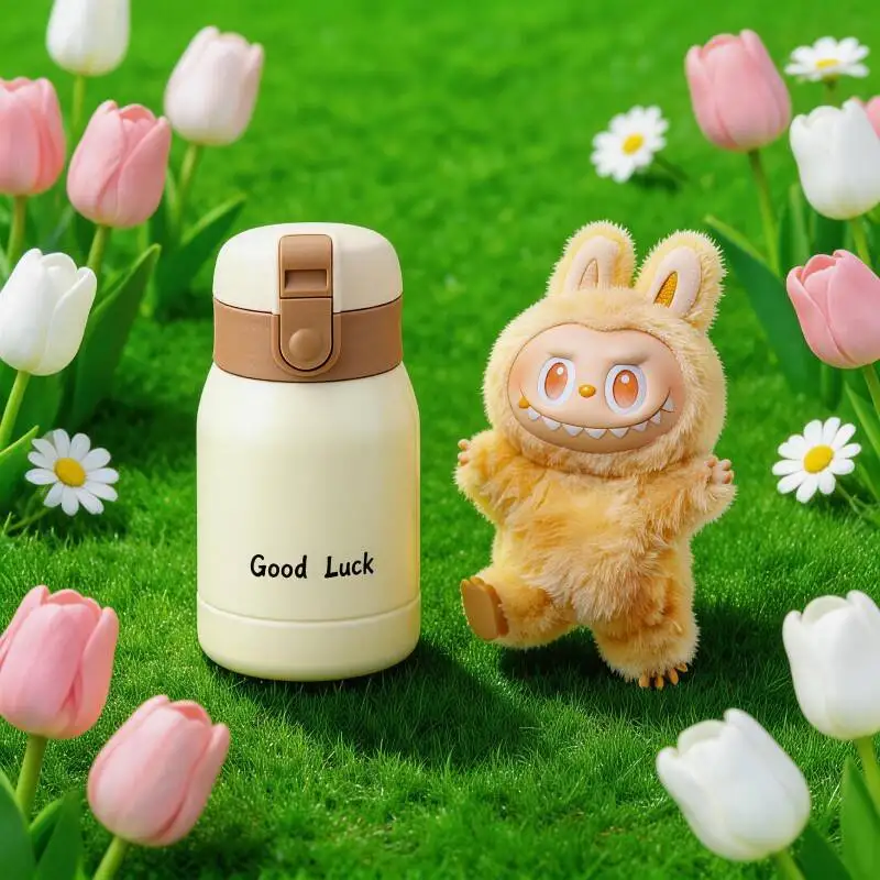 

Термос-бутылка POP MART THE MONSTERS Forward High Energy Series LABUBU Doll, усовершенствованная вакуумная, премиум-класса, с изоляцией