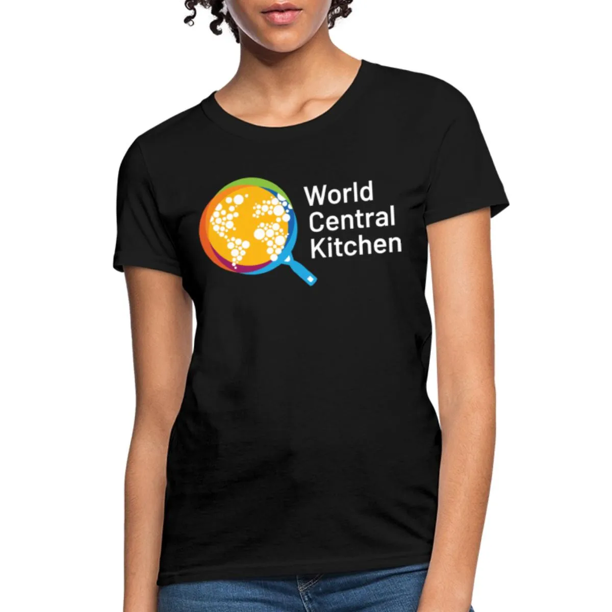 

Global Impact Streetwear Food Relief Fashion Statement T Shirt Women's