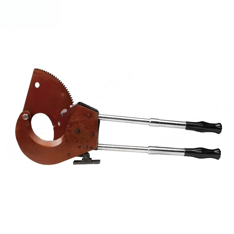 Copper-aluminum cable 130mm with manual ratchet cable cutter construction tool